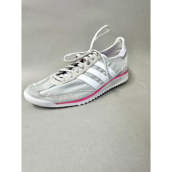 Adidas Originals SL 72 retro style sneaker gray/pink/purple Womens Size 8.5 UK 7 - Picture 16 of 16